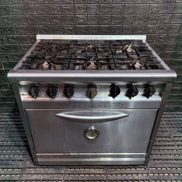 COCINA INUSTRIAL 6 HORNALLAS MORELLI